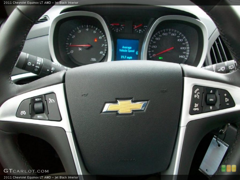 Jet Black Interior Controls for the 2011 Chevrolet Equinox LT AWD #44909291