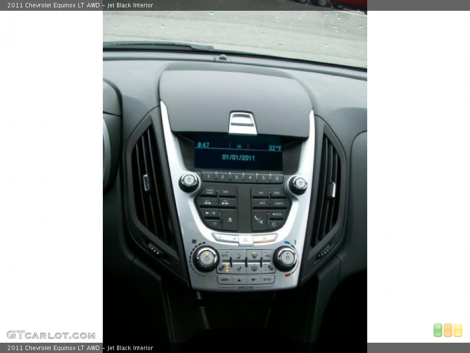 Jet Black Interior Controls for the 2011 Chevrolet Equinox LT AWD #44909315