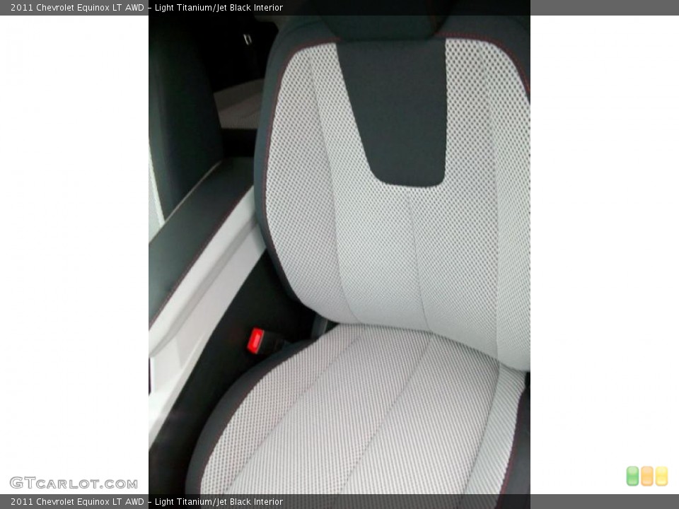 Light Titanium/Jet Black Interior Photo for the 2011 Chevrolet Equinox LT AWD #44909515