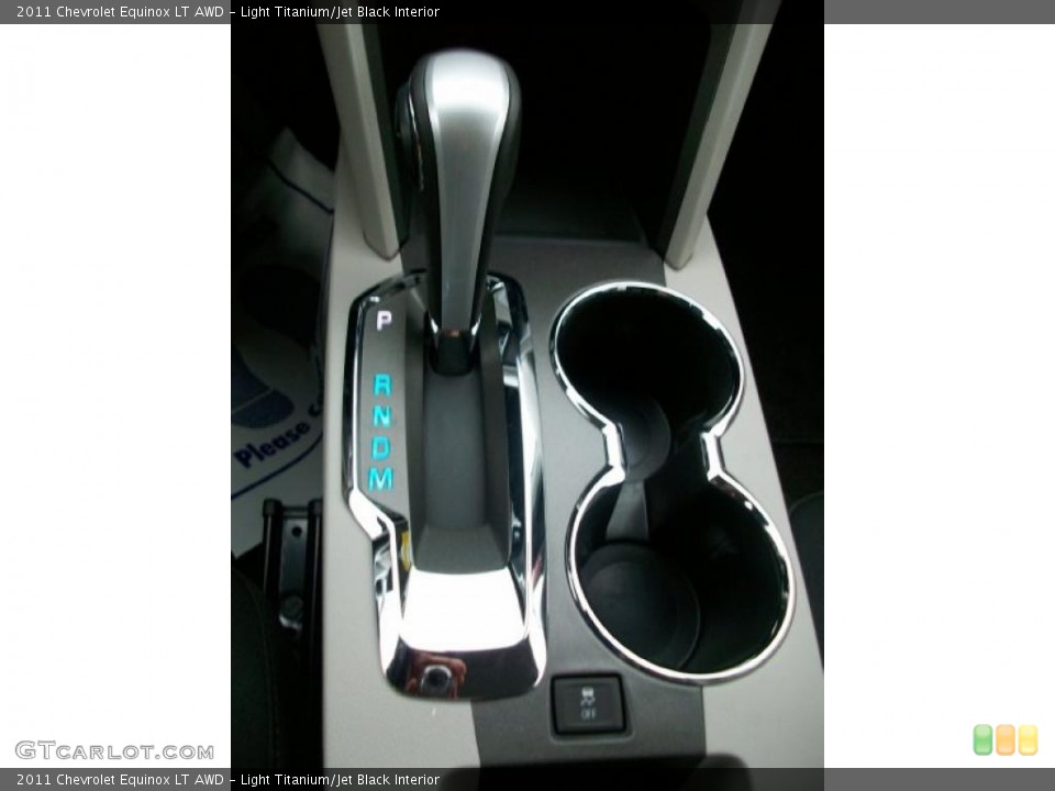 Light Titanium/Jet Black Interior Transmission for the 2011 Chevrolet Equinox LT AWD #44909563