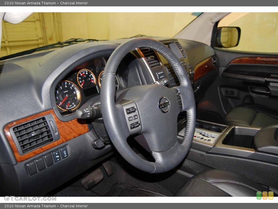 Charcoal Interior Dashboard for the 2010 Nissan Armada Titanium #44909803