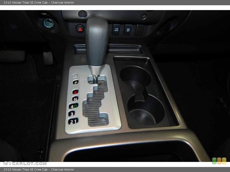 Charcoal Interior Transmission for the 2010 Nissan Titan SE Crew Cab #44910951