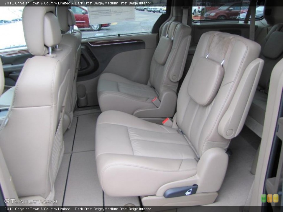 Dark Frost Beige/Medium Frost Beige Interior Photo for the 2011 Chrysler Town & Country Limited #44912075
