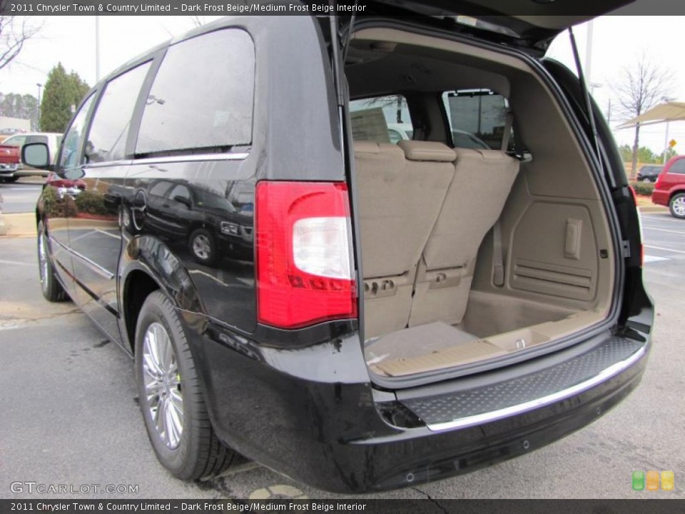 Dark Frost Beige/Medium Frost Beige Interior Trunk for the 2011 Chrysler Town & Country Limited #44912091