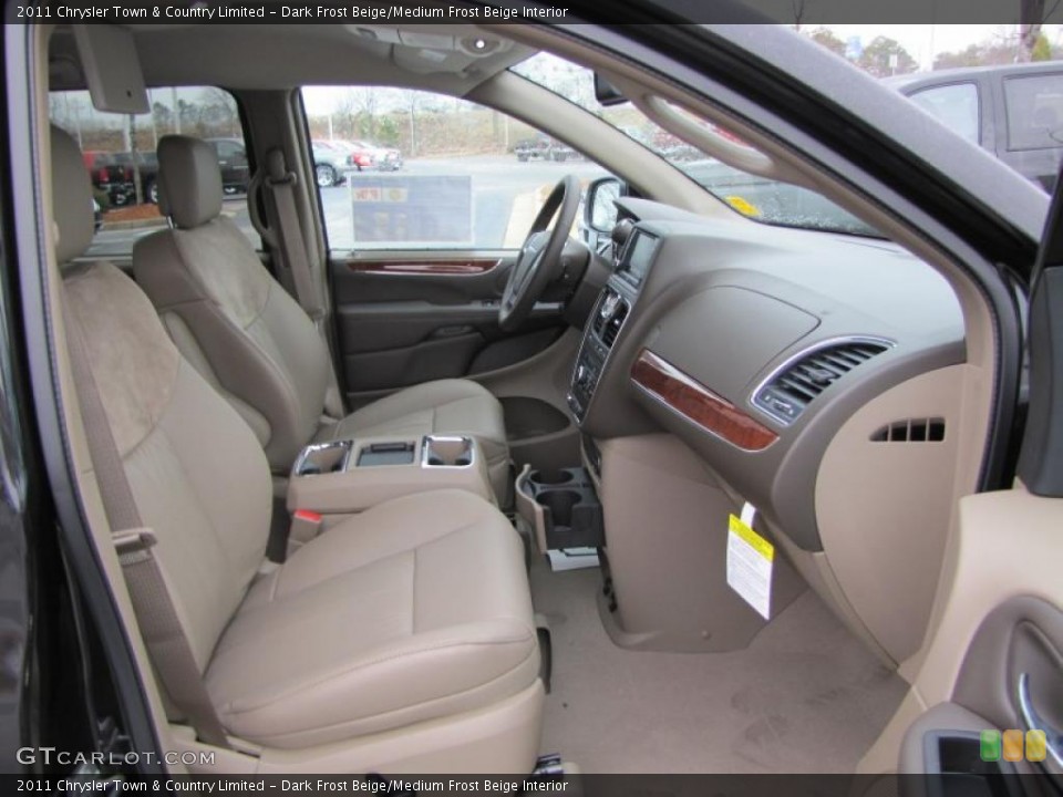 Dark Frost Beige/Medium Frost Beige Interior Photo for the 2011 Chrysler Town & Country Limited #44912111