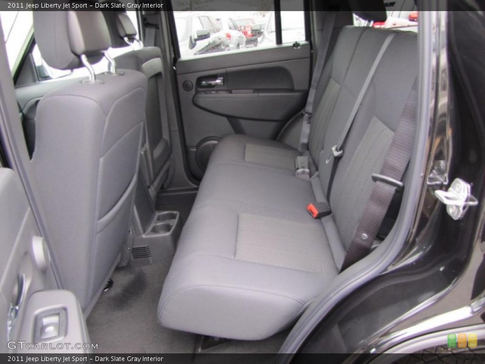 Dark Slate Gray Interior Photo for the 2011 Jeep Liberty Jet Sport #44912811
