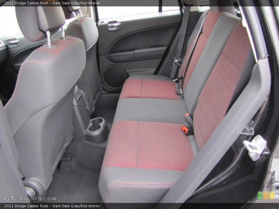 Dark Slate Gray/Red Interior Photo for the 2011 Dodge Caliber Rush #44913111