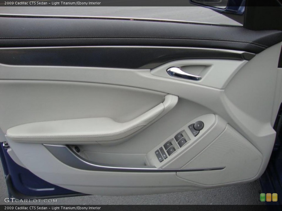 Light Titanium/Ebony Interior Door Panel for the 2009 Cadillac CTS Sedan #44913508