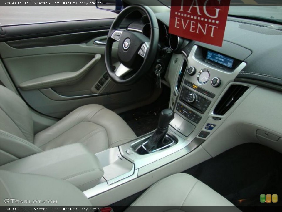 Light Titanium/Ebony Interior Photo for the 2009 Cadillac CTS Sedan #44913588
