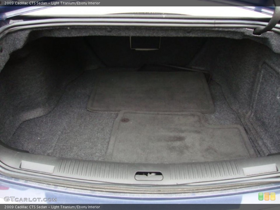 Light Titanium/Ebony Interior Trunk for the 2009 Cadillac CTS Sedan #44913652