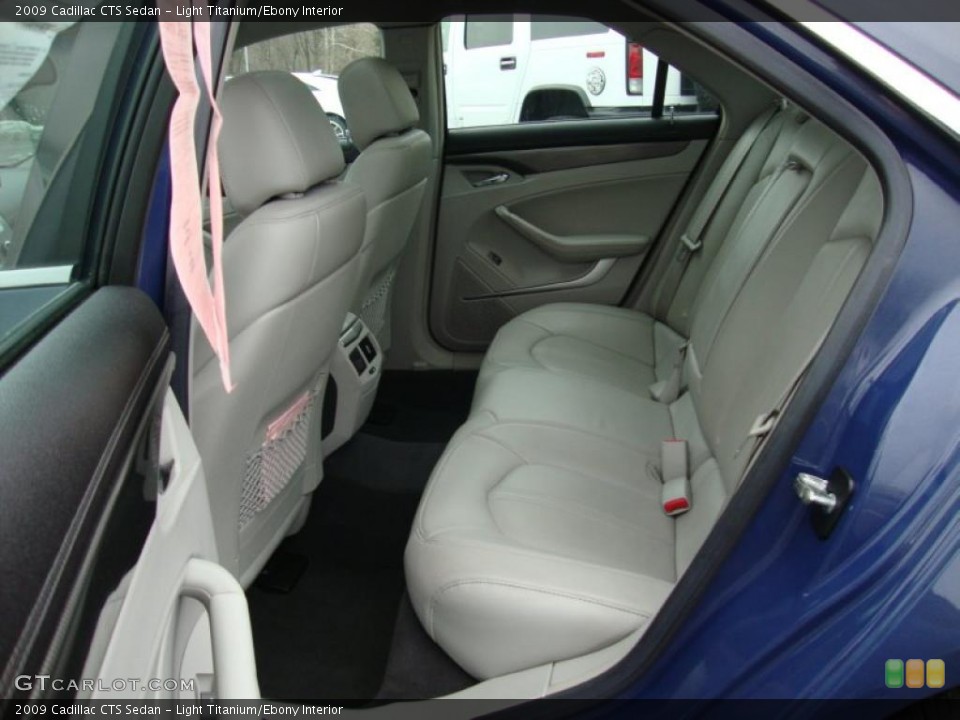 Light Titanium/Ebony Interior Photo for the 2009 Cadillac CTS Sedan #44913672