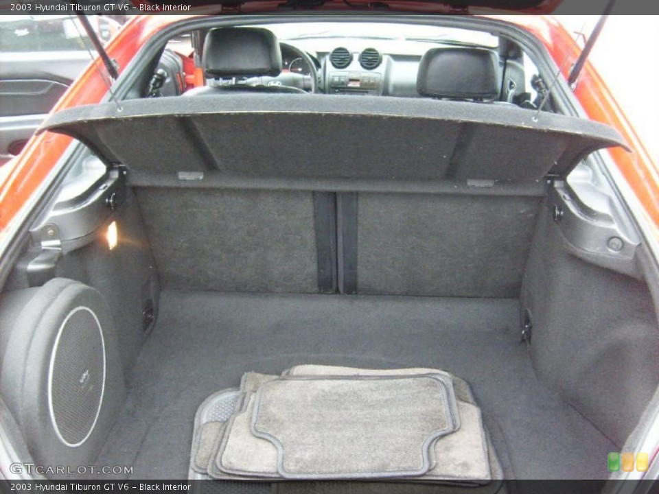 Black Interior Trunk for the 2003 Hyundai Tiburon GT V6 #44913700