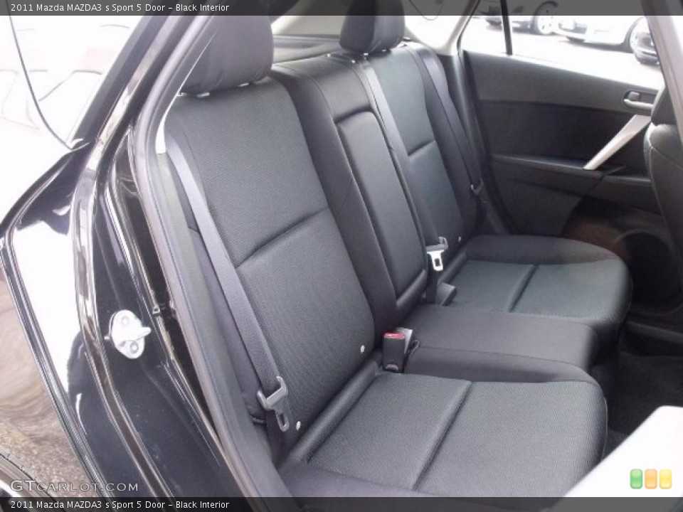 Black Interior Photo for the 2011 Mazda MAZDA3 s Sport 5 Door #44913812