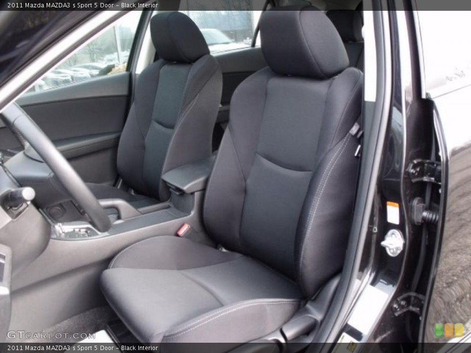 Black Interior Photo for the 2011 Mazda MAZDA3 s Sport 5 Door #44913904