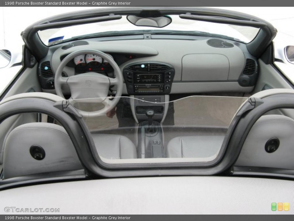 Graphite Grey Interior Dashboard for the 1998 Porsche Boxster  #44915892