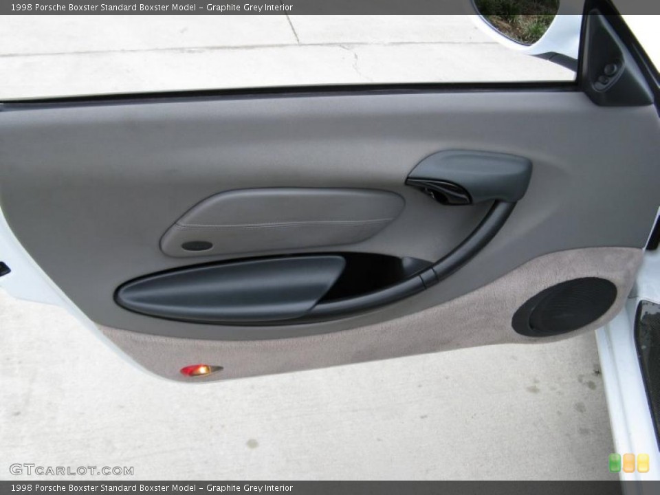 Graphite Grey Interior Door Panel for the 1998 Porsche Boxster  #44915900