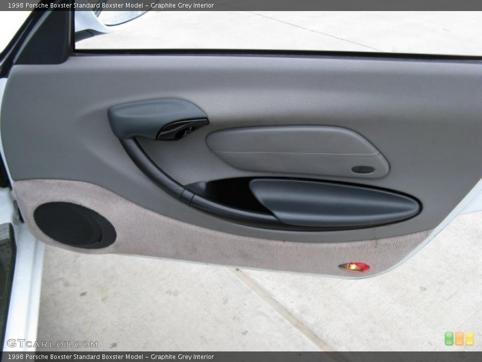 Graphite Grey Interior Door Panel for the 1998 Porsche Boxster  #44915988