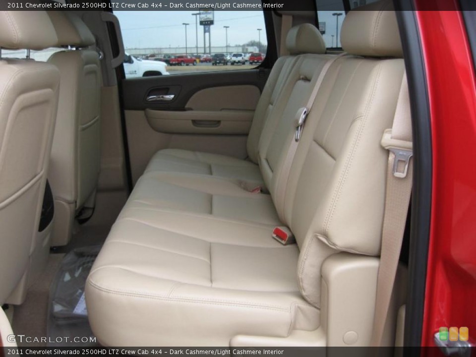 Dark Cashmere/Light Cashmere Interior Photo for the 2011 Chevrolet Silverado 2500HD LTZ Crew Cab 4x4 #44918084