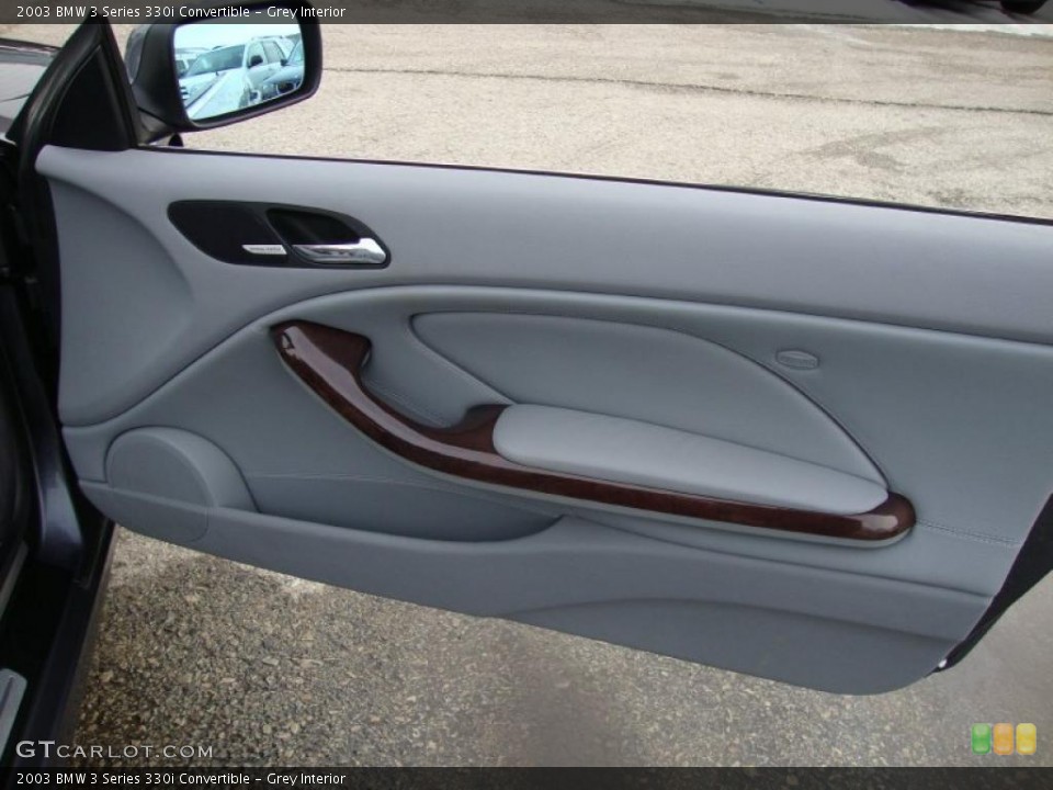 Grey Interior Door Panel for the 2003 BMW 3 Series 330i Convertible #44926301
