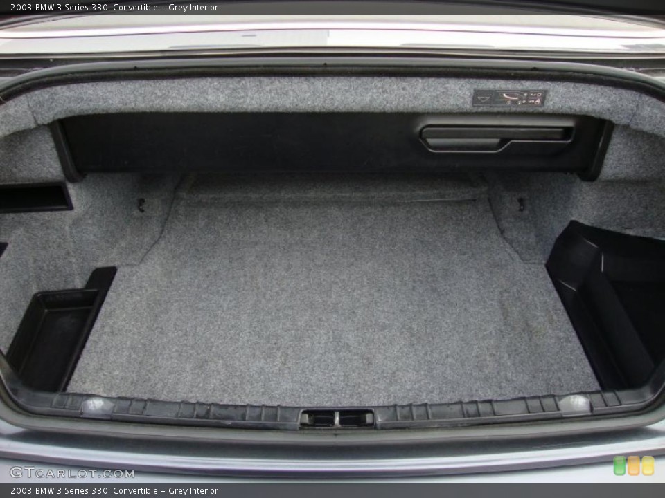 Grey Interior Trunk for the 2003 BMW 3 Series 330i Convertible #44926329