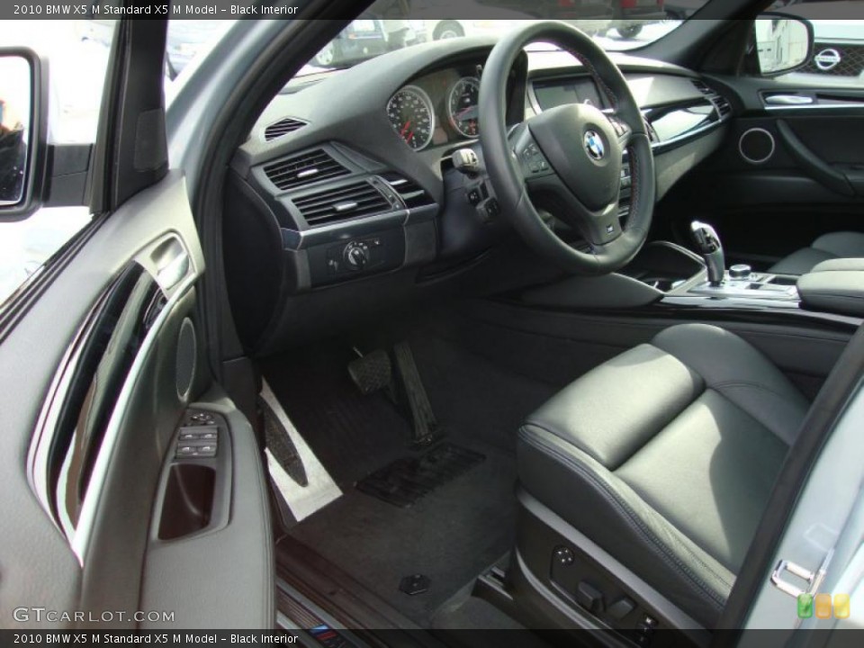 Black Interior Prime Interior for the 2010 BMW X5 M  #44928401