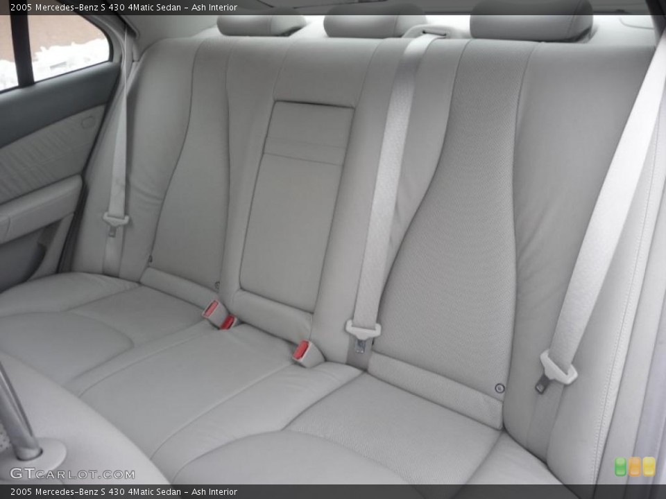 Ash Interior Photo for the 2005 Mercedes-Benz S 430 4Matic Sedan #44928545