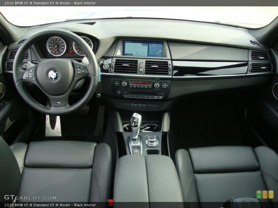 Black Interior Prime Interior for the 2010 BMW X5 M  #44928713