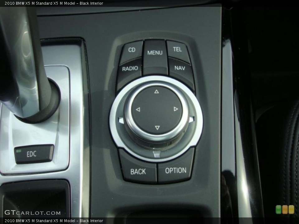 Black Interior Controls for the 2010 BMW X5 M  #44928961