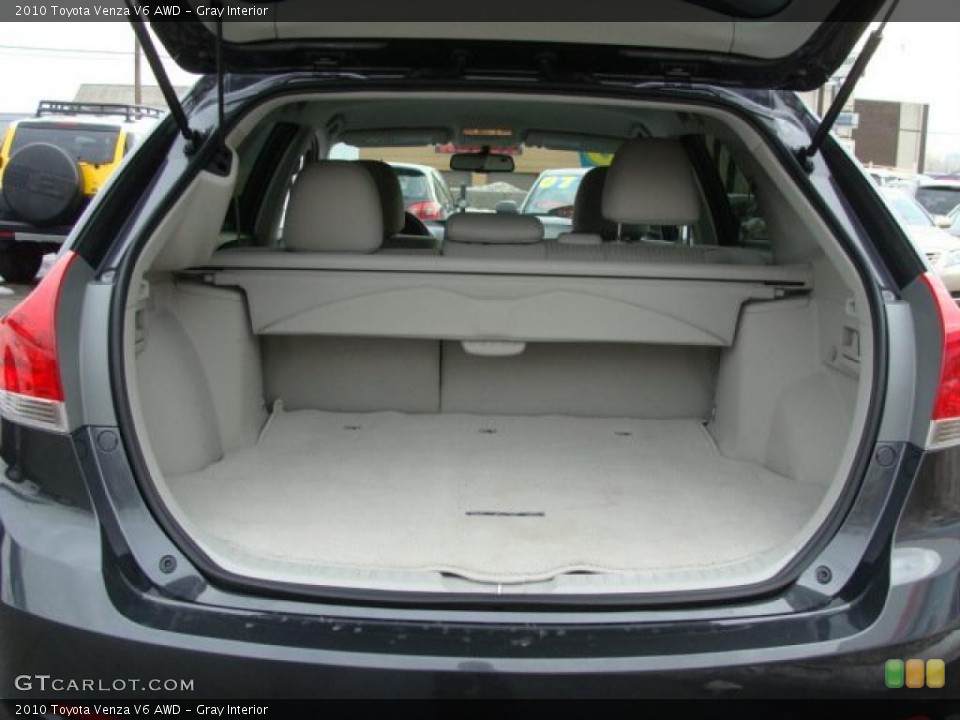 Gray Interior Trunk for the 2010 Toyota Venza V6 AWD #44929012
