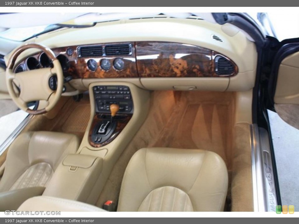 Coffee Interior Photo for the 1997 Jaguar XK XK8 Convertible #44930365