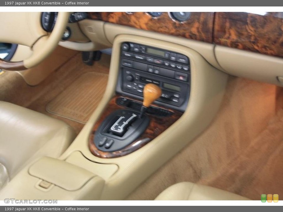 Coffee Interior Transmission for the 1997 Jaguar XK XK8 Convertible #44930425