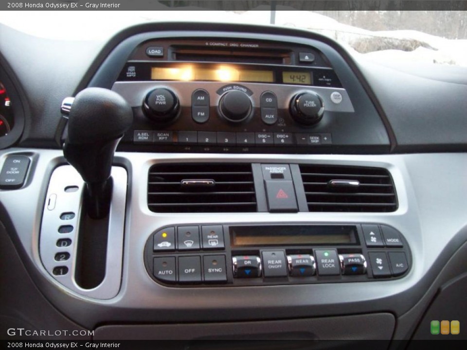 Gray Interior Controls for the 2008 Honda Odyssey EX #44931069