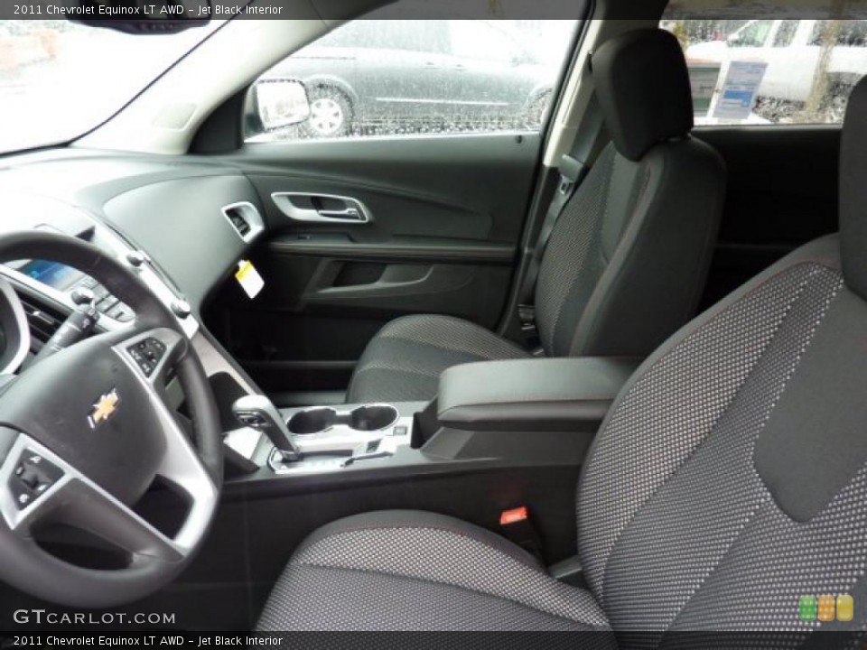 Jet Black Interior Photo for the 2011 Chevrolet Equinox LT AWD #44931361