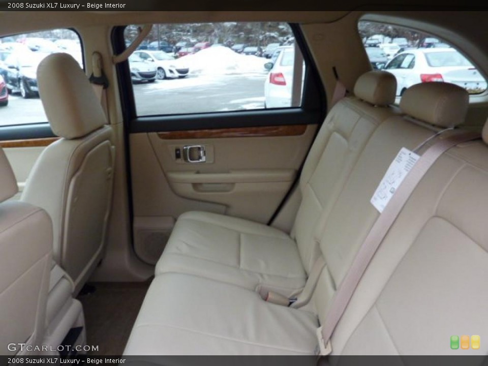 Beige Interior Photo for the 2008 Suzuki XL7 Luxury #44934077