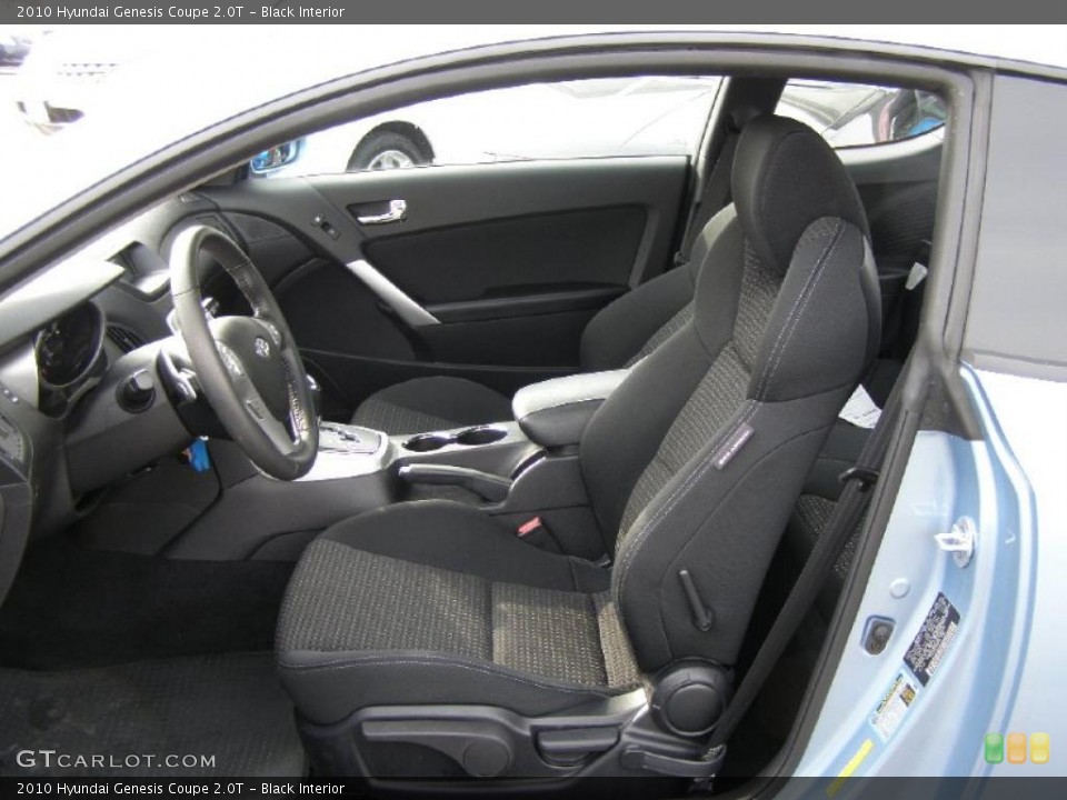 Black Interior Photo for the 2010 Hyundai Genesis Coupe 2.0T #44935034