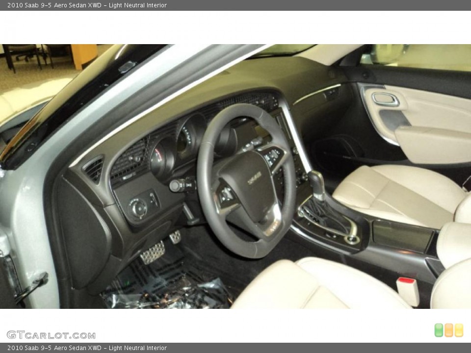 Light Neutral Interior Photo for the 2010 Saab 9-5 Aero Sedan XWD #44938653