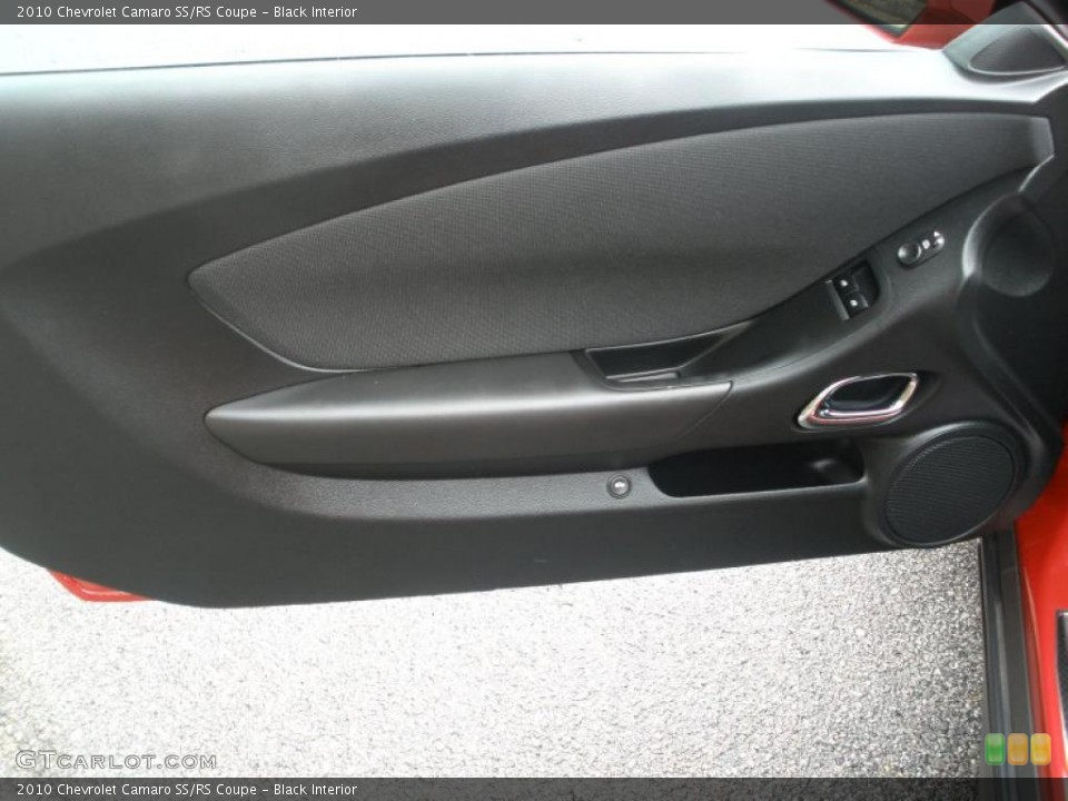 Black Interior Door Panel for the 2010 Chevrolet Camaro SS/RS Coupe #44940245