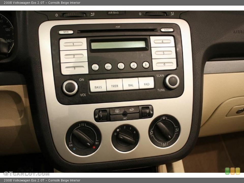 Cornsilk Beige Interior Controls for the 2008 Volkswagen Eos 2.0T #44940289
