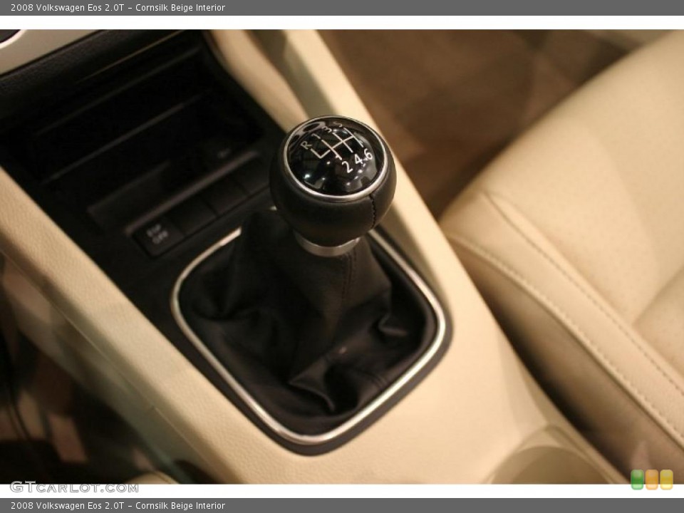 Cornsilk Beige Interior Transmission for the 2008 Volkswagen Eos 2.0T #44940333