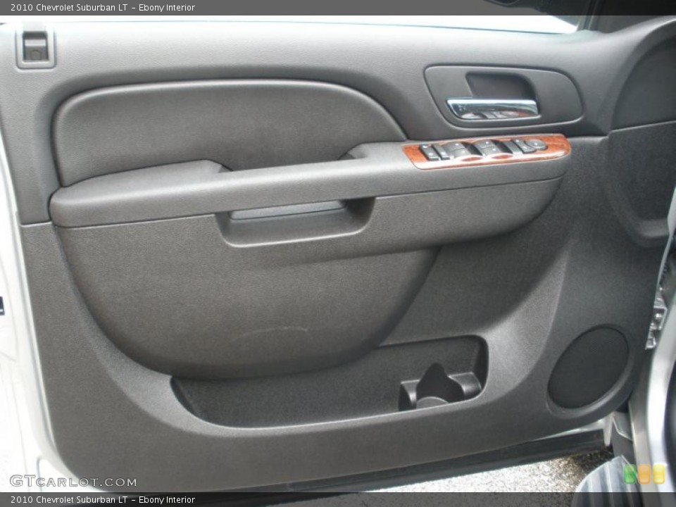 Ebony Interior Door Panel for the 2010 Chevrolet Suburban LT #44941413