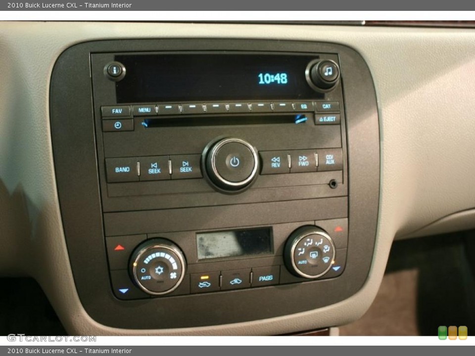 Titanium Interior Controls for the 2010 Buick Lucerne CXL #44941841
