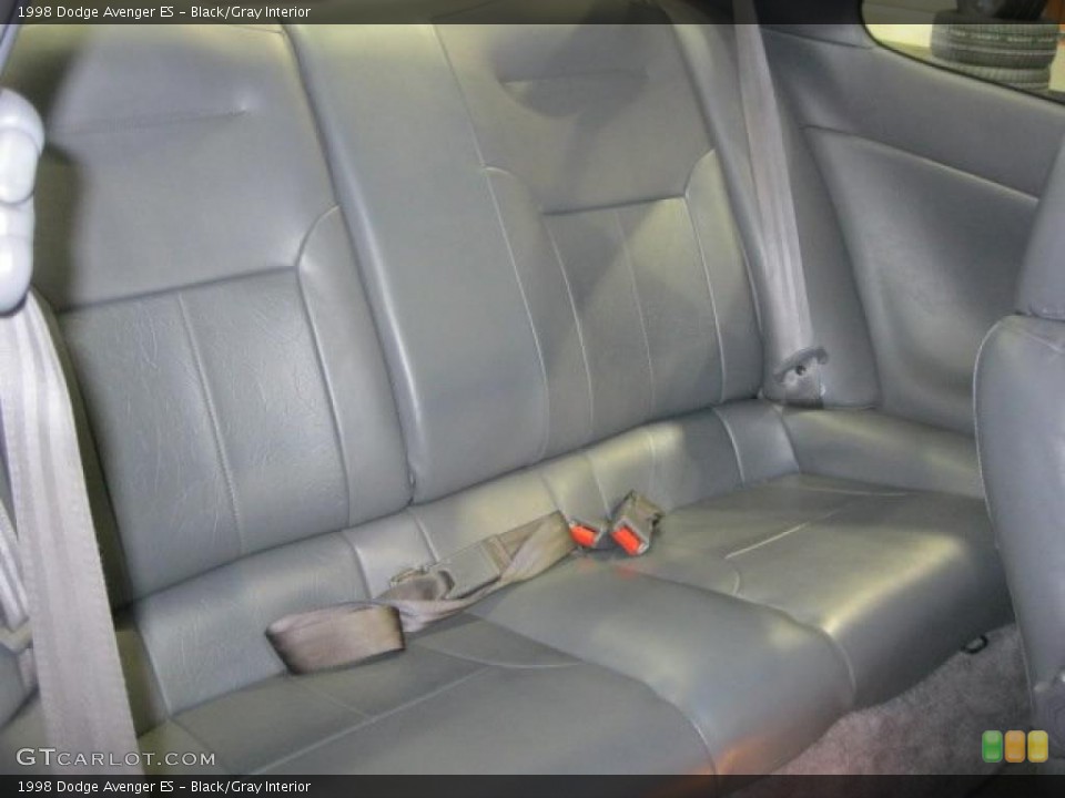 Black/Gray Interior Photo for the 1998 Dodge Avenger ES #44943905
