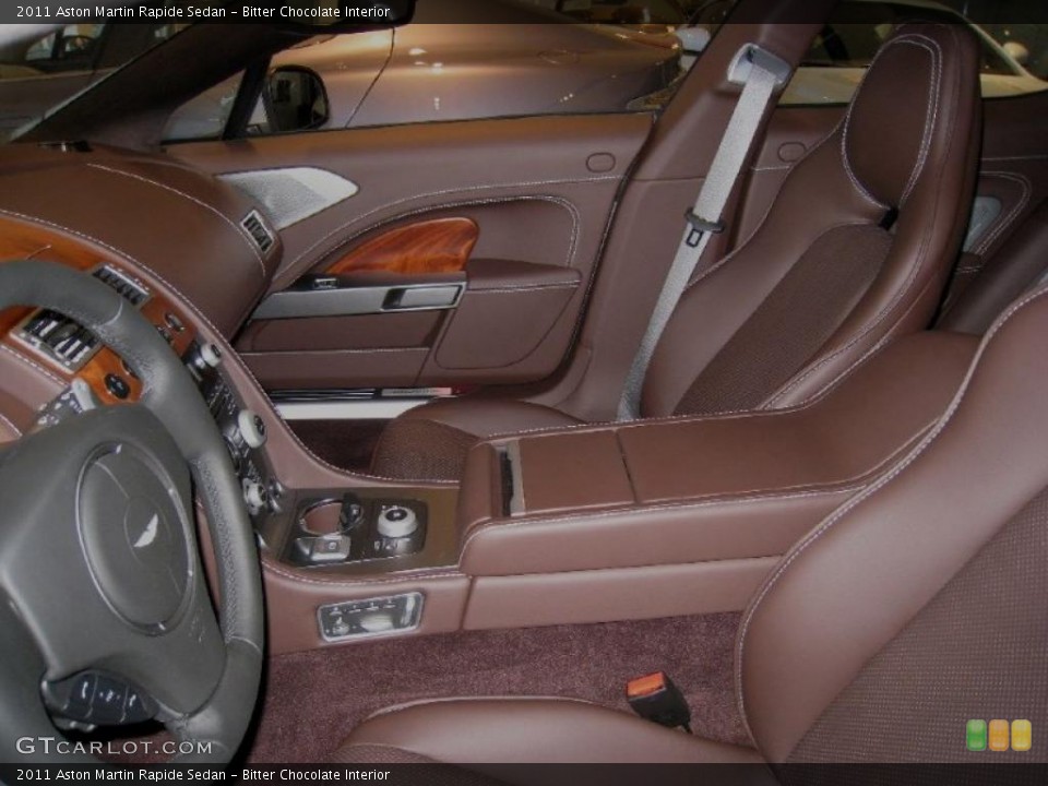 Bitter Chocolate Interior Photo for the 2011 Aston Martin Rapide Sedan #44945477
