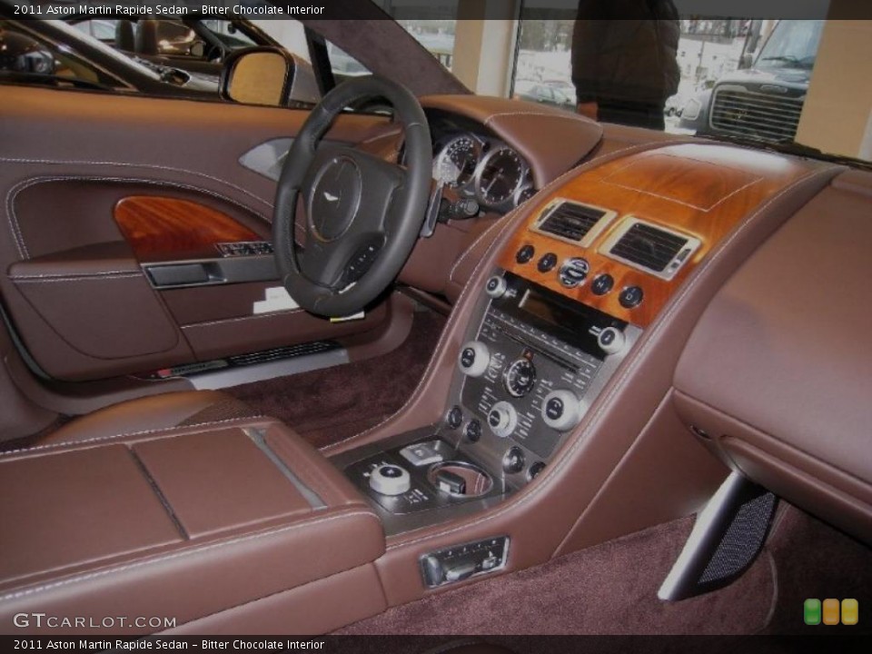 Bitter Chocolate Interior Dashboard for the 2011 Aston Martin Rapide Sedan #44945541