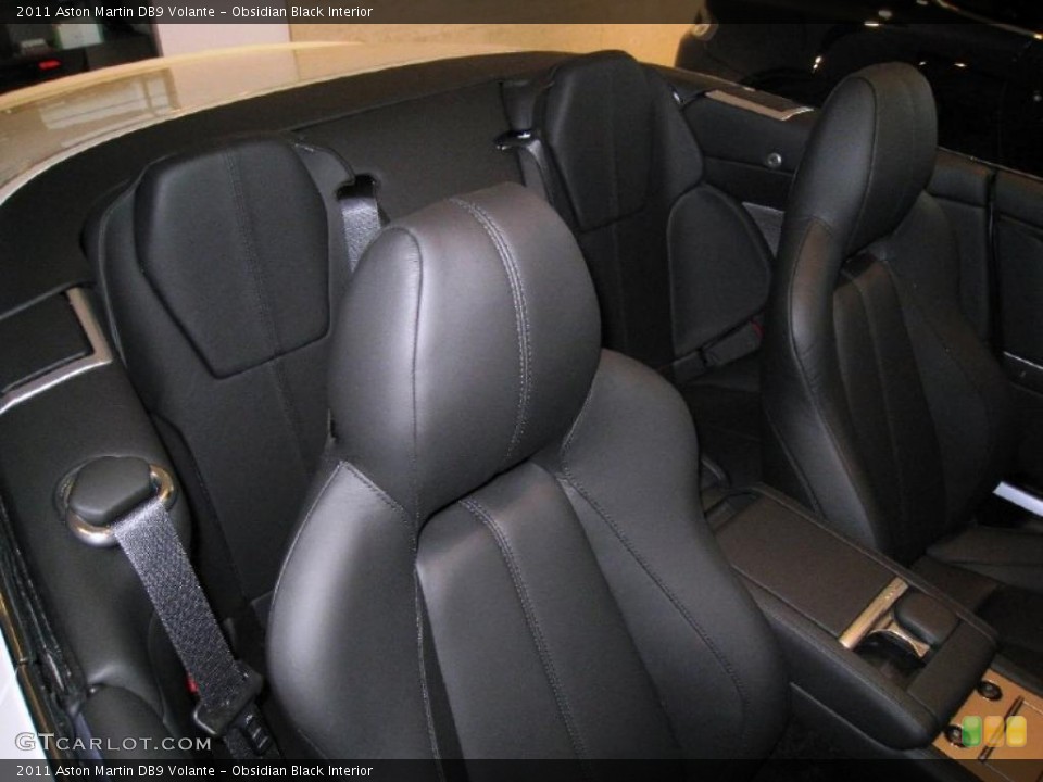 Obsidian Black Interior Photo for the 2011 Aston Martin DB9 Volante #44945817