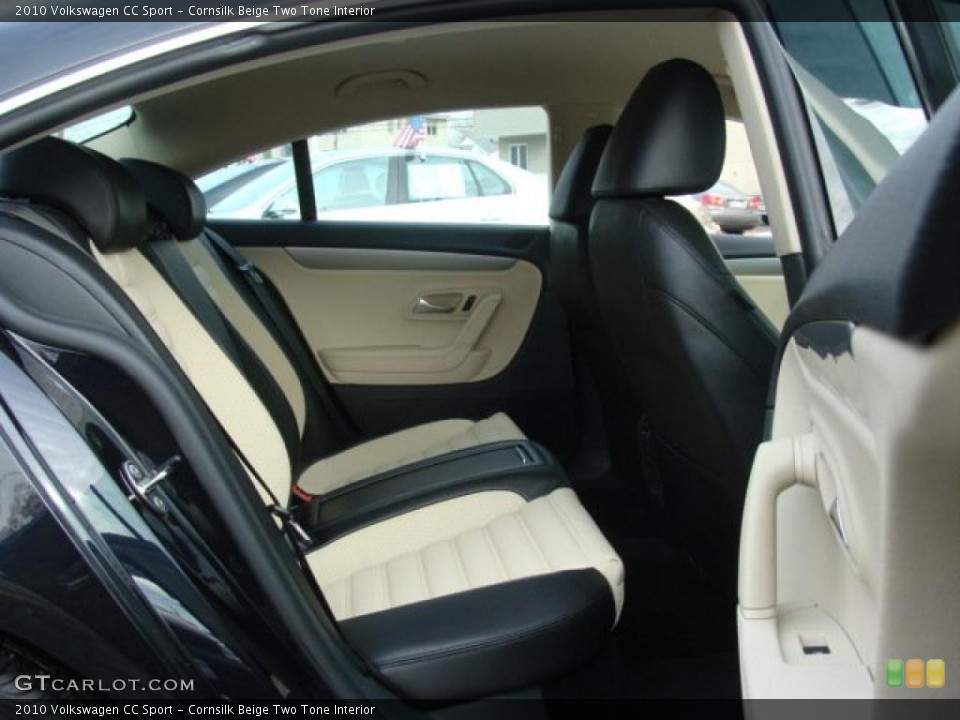 Cornsilk Beige Two Tone Interior Photo for the 2010 Volkswagen CC Sport #44946253