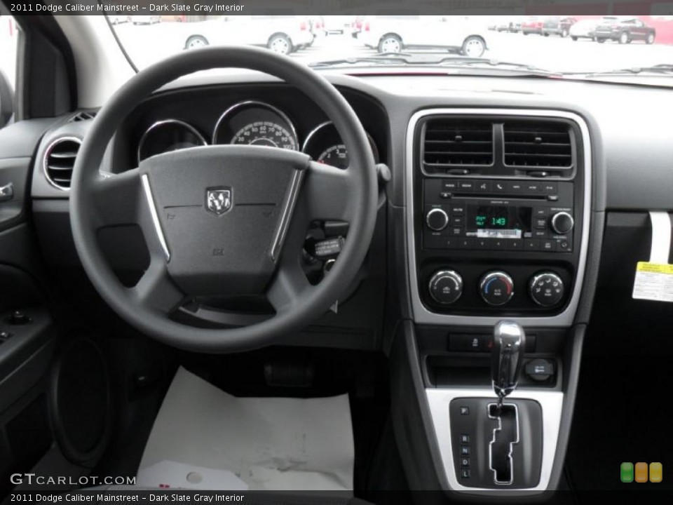 Dark Slate Gray Interior Dashboard for the 2011 Dodge Caliber Mainstreet #44947329