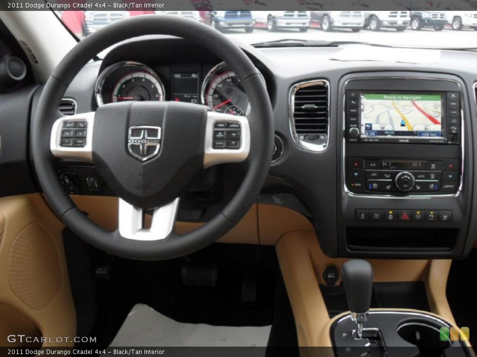 Black/Tan Interior Dashboard for the 2011 Dodge Durango Citadel 4x4 #44948377