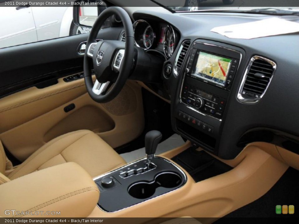 Black/Tan Interior Dashboard for the 2011 Dodge Durango Citadel 4x4 #44948477