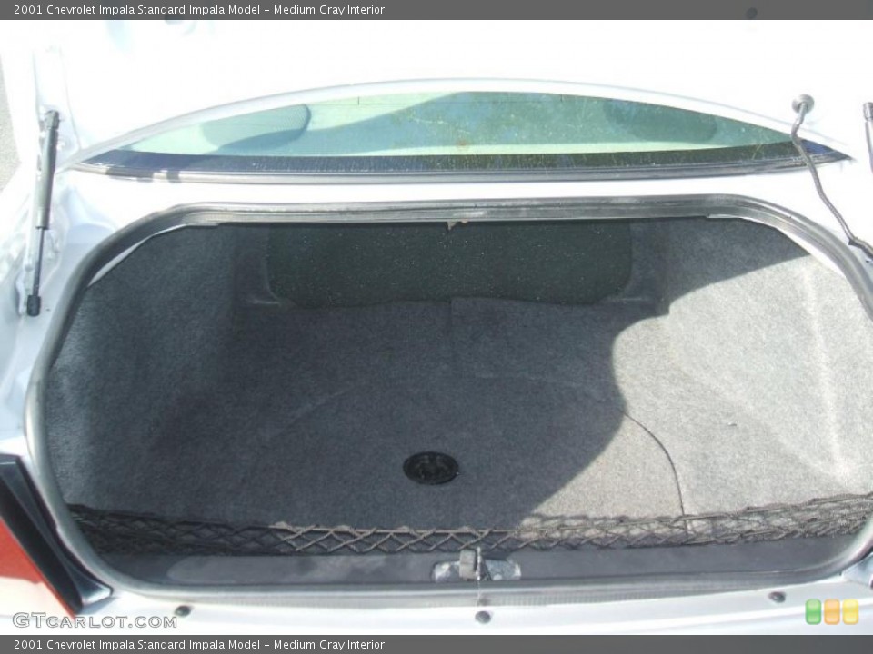 Medium Gray Interior Trunk for the 2001 Chevrolet Impala  #44950109